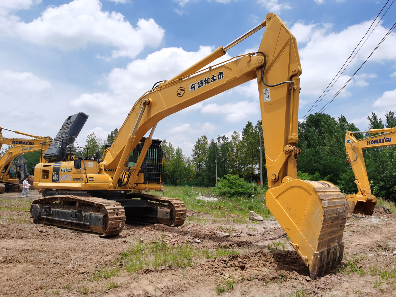 KOMATSU PC450-7 - Excavadora de cadenas: foto 1 KOMATSU PC450-7 - Excavadora de cadenas: foto 1