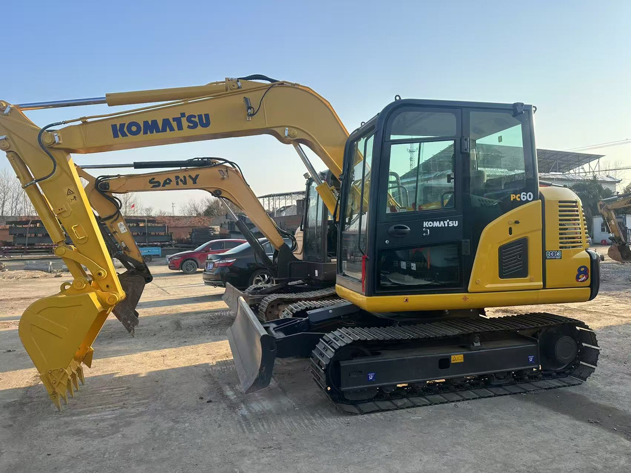 KOMATSU PC60 - Excavadora de cadenas: foto 5 KOMATSU PC60 - Excavadora de cadenas: foto 5