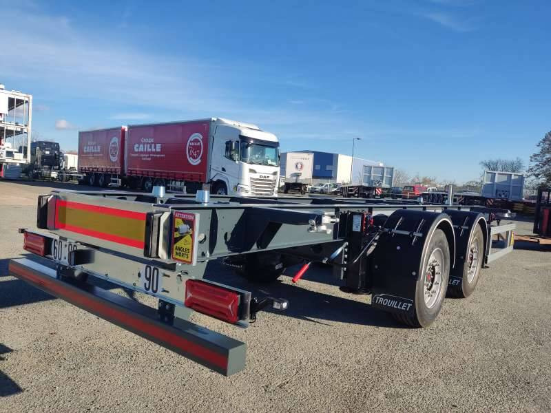 Remorque 2 Essieux 19T PORTE CAISSE MOBILE - Remolque portacontenedore/ Intercambiable: foto 3 Remorque 2 Essieux 19T PORTE CAISSE MOBILE - Remolque portacontenedore/ Intercambiable: foto 3