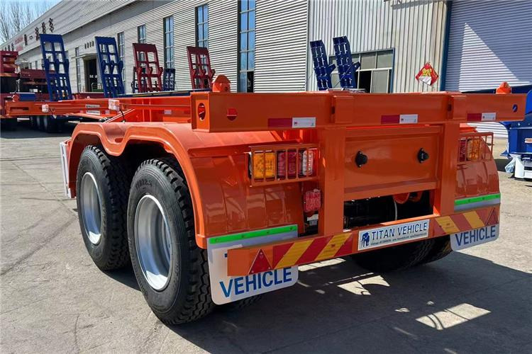 TITAN 2 Axle 20ft Container Chassis Trailer for Sale In Jamaica - Semirremolque chasis: foto 5 TITAN 2 Axle 20ft Container Chassis Trailer for Sale In Jamaica - Semirremolque chasis: foto 5
