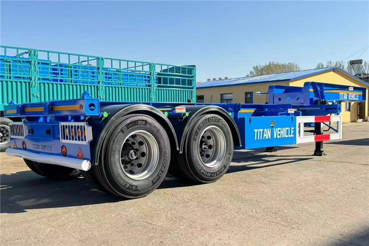 TITAN 2 Axle 20ft ISO Tank Chassis Trailer for Sale In Papua New Guinea - Semirremolque chasis: foto 5 TITAN 2 Axle 20ft ISO Tank Chassis Trailer for Sale In Papua New Guinea - Semirremolque chasis: foto 5