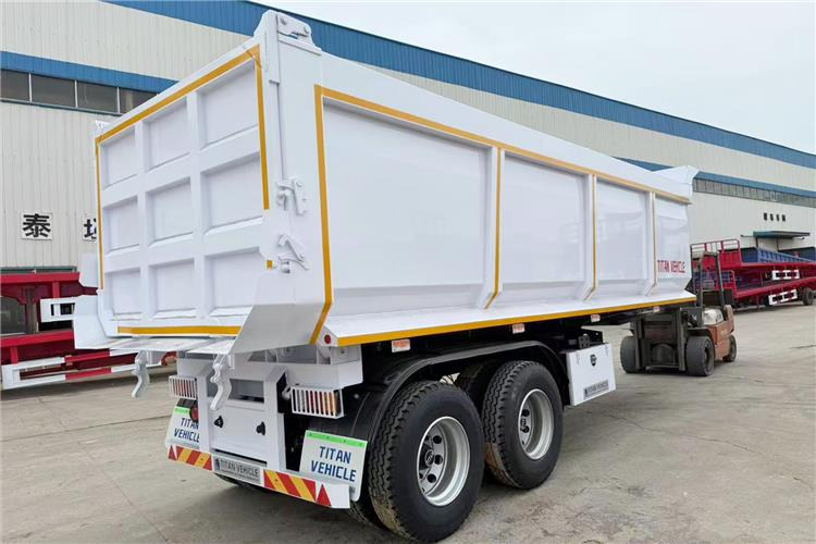 TITAN 2 Axle Dump Semi Trailer for Sale In Tanzania - Semirremolque volquete: foto 3 TITAN 2 Axle Dump Semi Trailer for Sale In Tanzania - Semirremolque volquete: foto 3