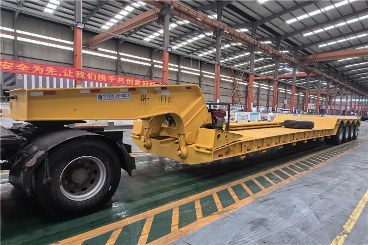 TITAN 4 Axle 100 Ton Removable Gooseneck Trailer for Sale in PNG - Semirremolque góndola rebajadas: foto 1 TITAN 4 Axle 100 Ton Removable Gooseneck Trailer for Sale in PNG - Semirremolque góndola rebajadas: foto 1