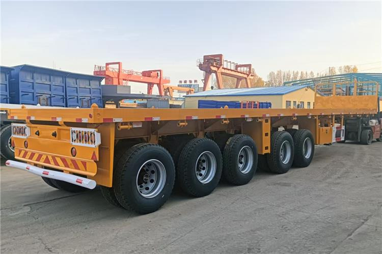 TITAN 4 Axle 13M Flatbed Trailer Price for Sale In Zimbabwe - Semirremolque plataforma/ Caja abierta: foto 3 TITAN 4 Axle 13M Flatbed Trailer Price for Sale In Zimbabwe - Semirremolque plataforma/ Caja abierta: foto 3