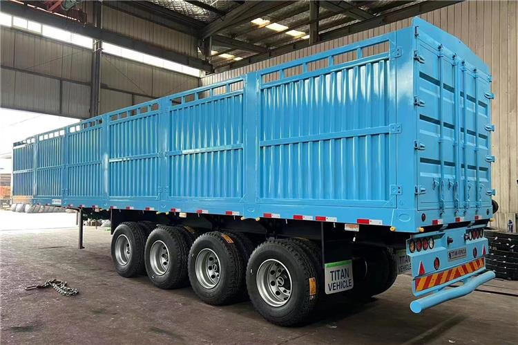 TITAN 4 Axle Fence Semi Truck Trailer for Sale price In Rwanda - Semirremolque transporte de ganado: foto 1 TITAN 4 Axle Fence Semi Truck Trailer for Sale price In Rwanda - Semirremolque transporte de ganado: foto 1