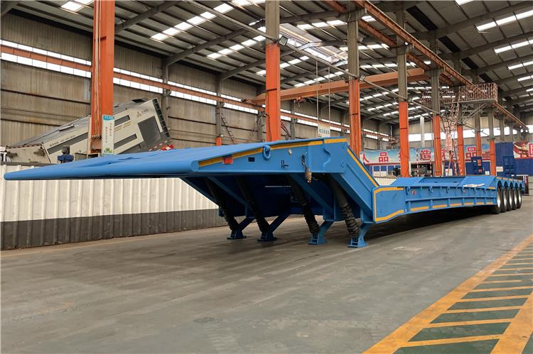 TITAN 4 Axle Folding Gooseneck Trailer for Sale In Zambia - Semirremolque góndola rebajadas: foto 1 TITAN 4 Axle Folding Gooseneck Trailer for Sale In Zambia - Semirremolque góndola rebajadas: foto 1