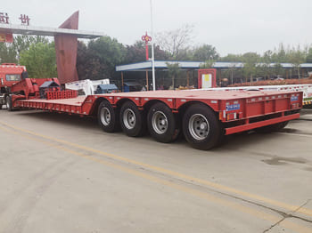 TITAN 4 Axle Heavy Duty Lowboy Trailer for Sale in Tanzania - Semirremolque góndola rebajadas: foto 2 TITAN 4 Axle Heavy Duty Lowboy Trailer for Sale in Tanzania - Semirremolque góndola rebajadas: foto 2