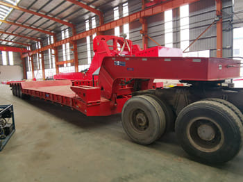 TITAN 4 Axle Heavy Duty Lowboy Trailer for Sale in Tanzania - Semirremolque góndola rebajadas: foto 1 TITAN 4 Axle Heavy Duty Lowboy Trailer for Sale in Tanzania - Semirremolque góndola rebajadas: foto 1