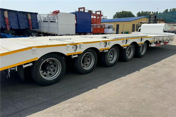 TITAN 5 Axle 100 Ton Low Bed Trailer for Sale In Tanzania - Semirremolque góndola rebajadas: foto 3 TITAN 5 Axle 100 Ton Low Bed Trailer for Sale In Tanzania - Semirremolque góndola rebajadas: foto 3
