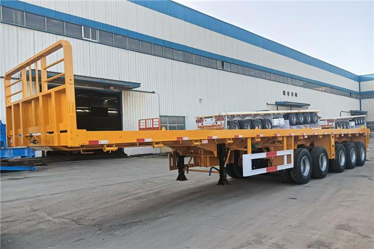 TITAN 5 Axle 13M Flatbed Trailer Price for Sale In Zimbabwe - Semirremolque plataforma/ Caja abierta: foto 2 TITAN 5 Axle 13M Flatbed Trailer Price for Sale In Zimbabwe - Semirremolque plataforma/ Caja abierta: foto 2