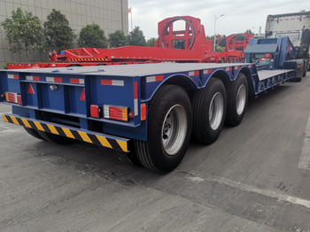 TITAN 80 Ton Lowboy Semi Trailer for Sale in Tanzania - Semirremolque góndola rebajadas: foto 1 TITAN 80 Ton Lowboy Semi Trailer for Sale in Tanzania - Semirremolque góndola rebajadas: foto 1