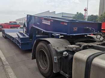 TITAN 80 Ton Lowboy Semi Trailer for Sale in Tanzania - Semirremolque góndola rebajadas: foto 2 TITAN 80 Ton Lowboy Semi Trailer for Sale in Tanzania - Semirremolque góndola rebajadas: foto 2