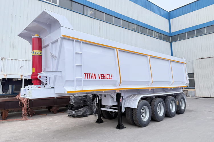 TITAN End Dump Trailer for Sale in Kenya - Semirremolque volquete: foto 4 TITAN End Dump Trailer for Sale in Kenya - Semirremolque volquete: foto 4