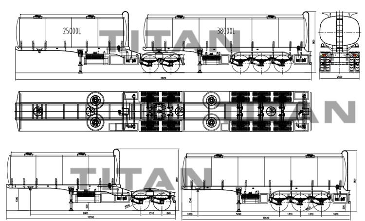 TITAN Superlink Fuel Tanker Trailer for Sale In Anglo - Semirremolque cisterna: foto 4 TITAN Superlink Fuel Tanker Trailer for Sale In Anglo - Semirremolque cisterna: foto 4