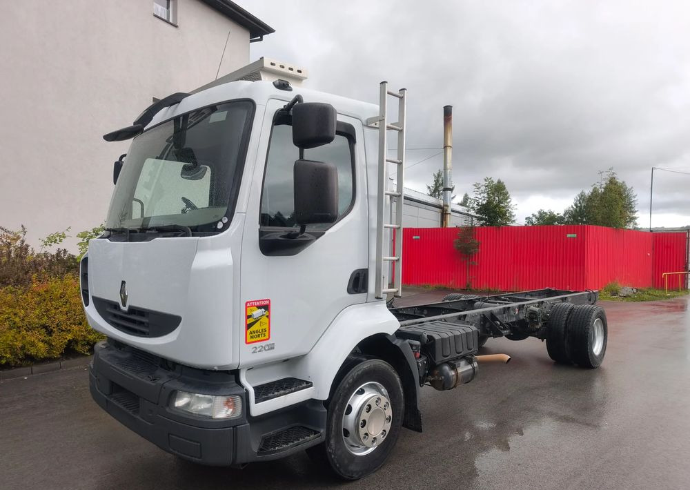 Renault Midlum 220.14 220.16 rama do zabudowy poduszka - Camión chasis: foto 1 Renault Midlum 220.14 220.16 rama do zabudowy poduszka - Camión chasis: foto 1