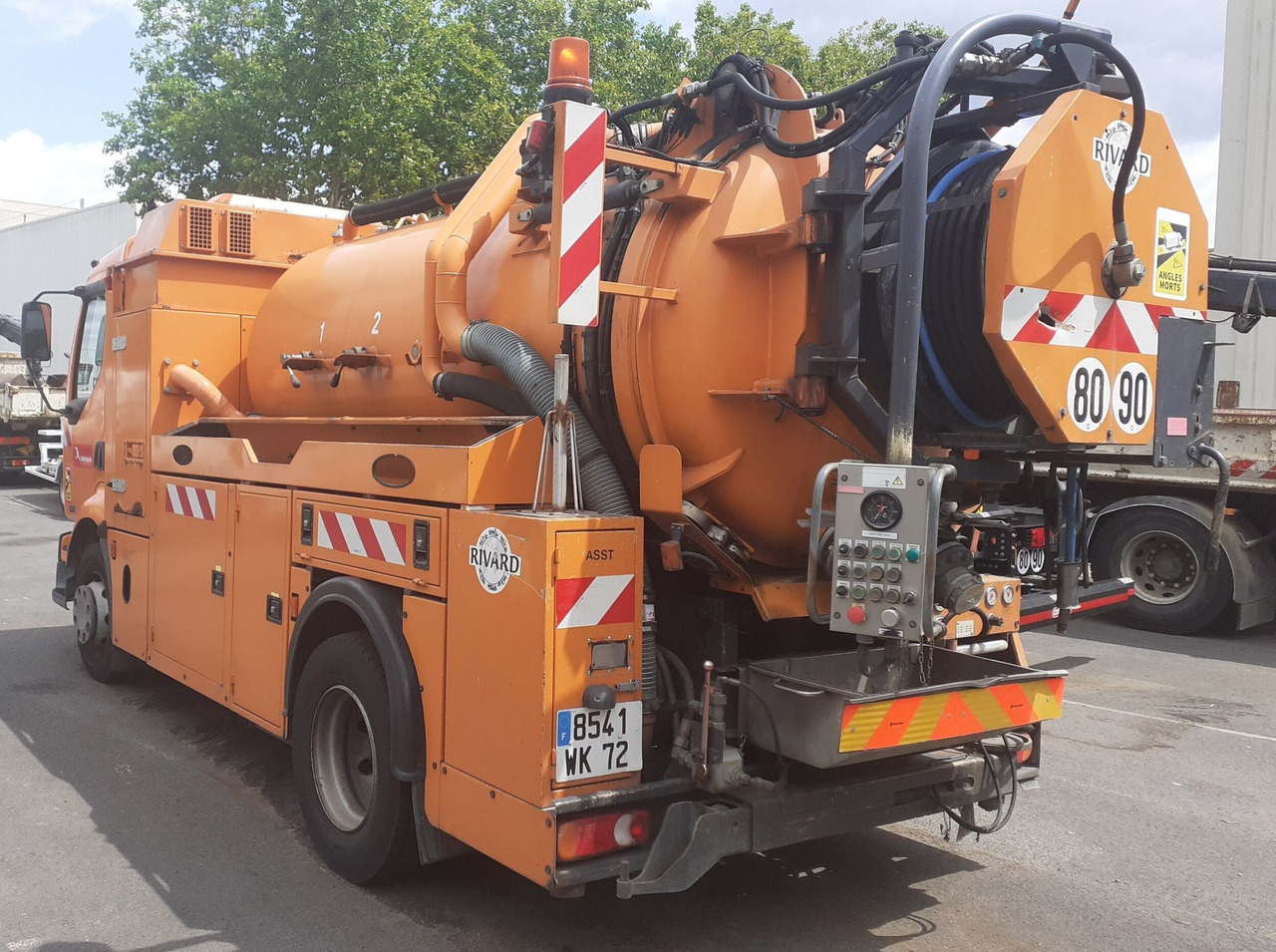 8541-WF-72 - Camion cureuse Renault - Limpieza de alcantarillado: foto 3 8541-WF-72 - Camion cureuse Renault - Limpieza de alcantarillado: foto 3