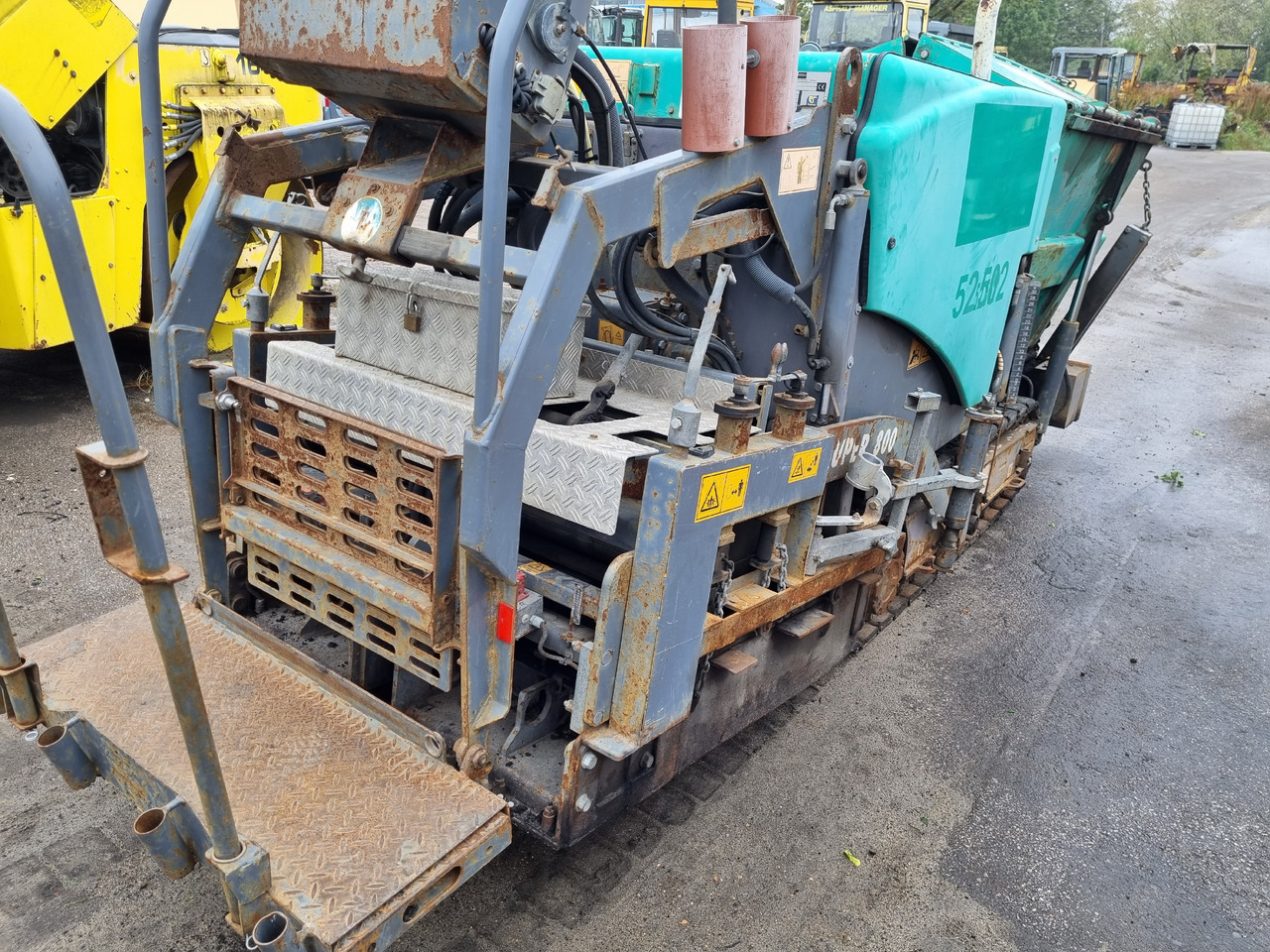 VÖGELE SUPER 800 - Pavimentadora de asfalto: foto 2 VÖGELE SUPER 800 - Pavimentadora de asfalto: foto 2