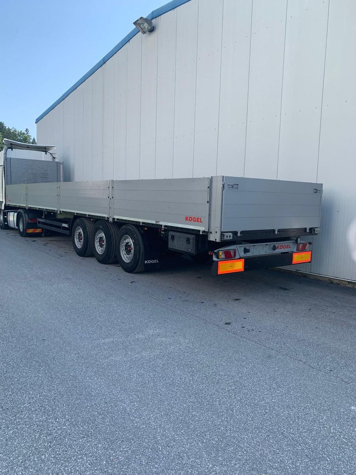 Kögel S24-1 Bordwand-800mm - Semirremolque plataforma/ Caja abierta: foto 4 Kögel S24-1 Bordwand-800mm - Semirremolque plataforma/ Caja abierta: foto 4