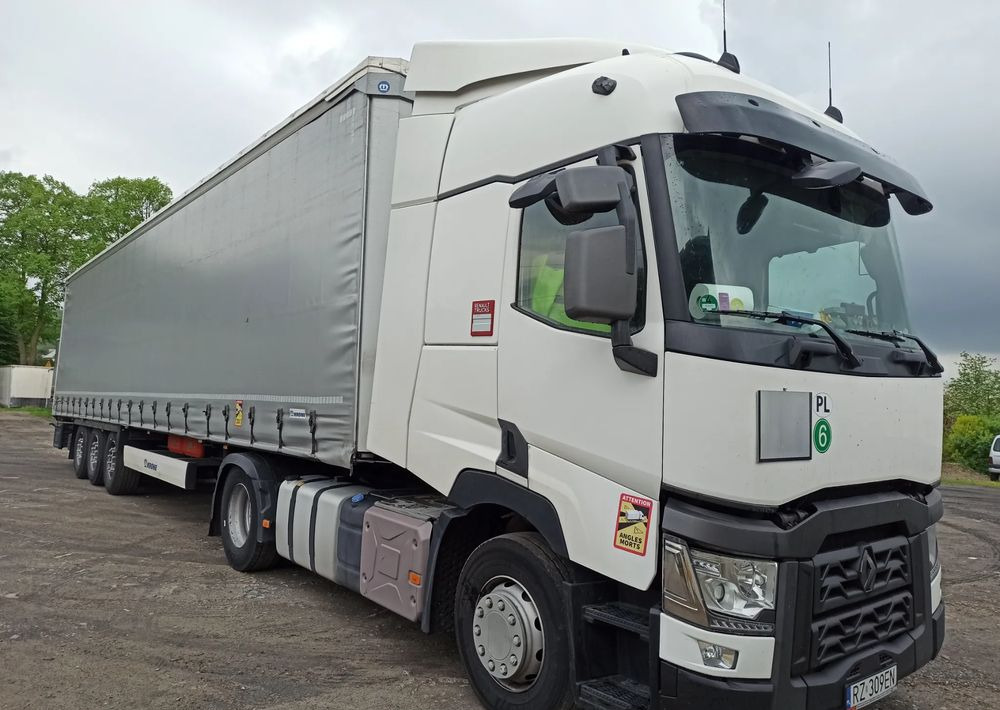 Renault T - Cabeza tractora, Semirremolque lona: foto 1 Renault T - Cabeza tractora, Semirremolque lona: foto 1