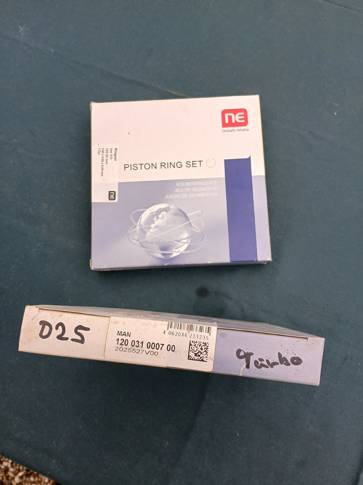 Pistonrings NE 120031000700 for MAN D25 Turbo - Pistones/ Anillos/ Bujes: foto 1 Pistonrings NE 120031000700 for MAN D25 Turbo - Pistones/ Anillos/ Bujes: foto 1