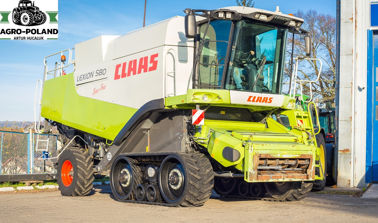 CLAAS LEXION 580 TT - 3326 h - 2008 ROK - QUANTIMETER + VARIO 750 - LASER PILOT - Cosechadora de granos: foto 1 CLAAS LEXION 580 TT - 3326 h - 2008 ROK - QUANTIMETER + VARIO 750 - LASER PILOT - Cosechadora de granos: foto 1