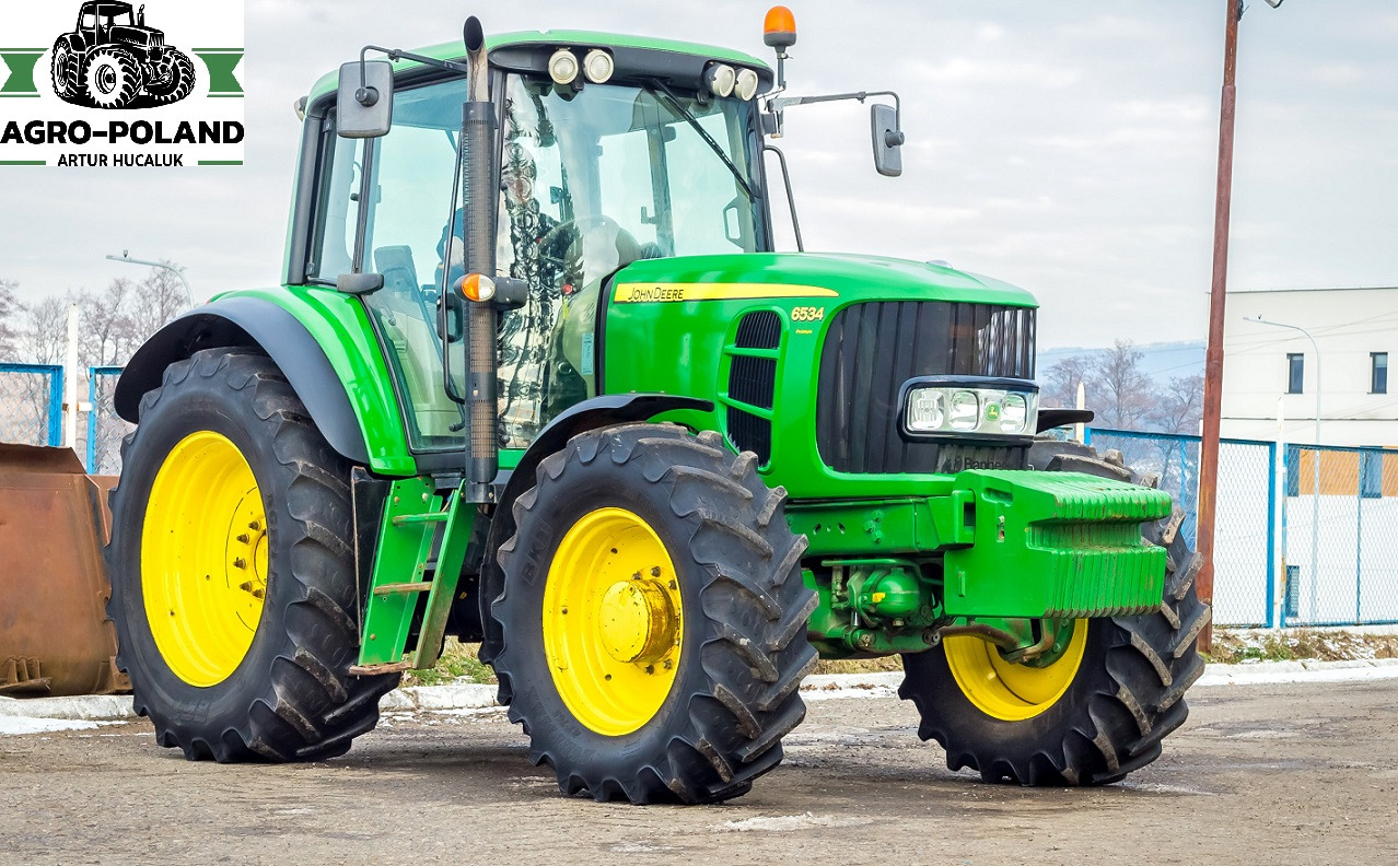 JOHN DEERE 6534 PREMIUM - POWERQUAD - 2010 ROK - Tractor: foto 1 JOHN DEERE 6534 PREMIUM - POWERQUAD - 2010 ROK - Tractor: foto 1