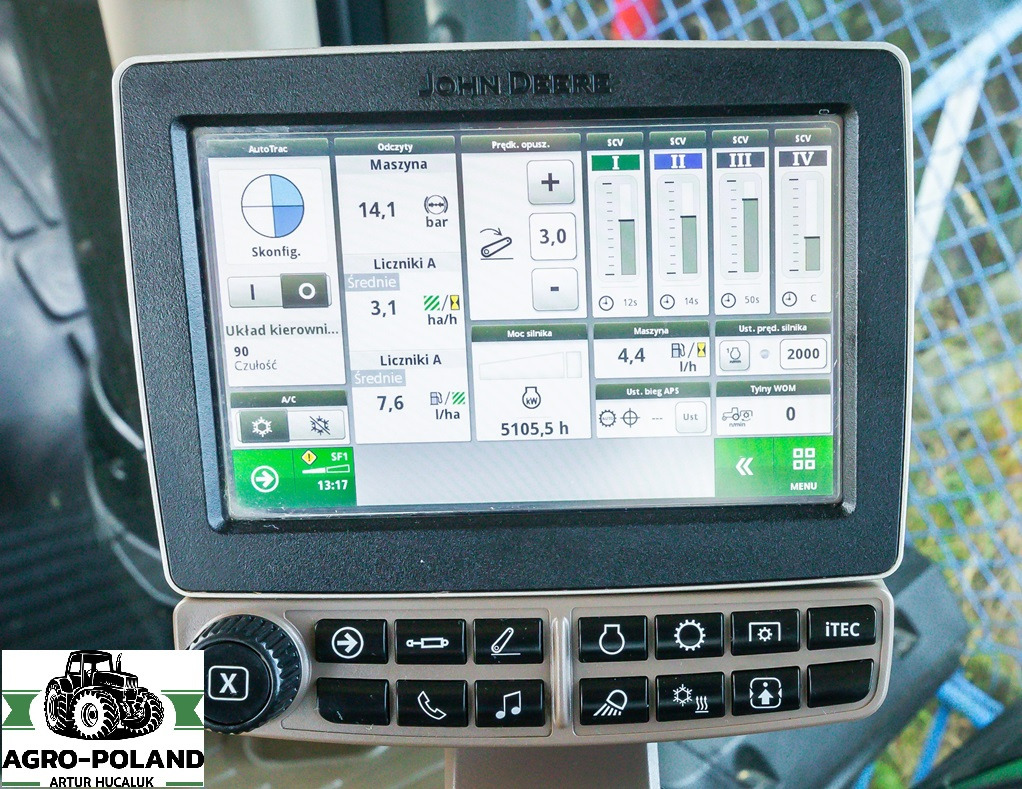 JOHN DEERE 8295 R - 5105 h - POWERSHIFT - AUTOTRAC - 2016 ROK - ORYGINALNE OPONY - Tractor: foto 4 JOHN DEERE 8295 R - 5105 h - POWERSHIFT - AUTOTRAC - 2016 ROK - ORYGINALNE OPONY - Tractor: foto 4