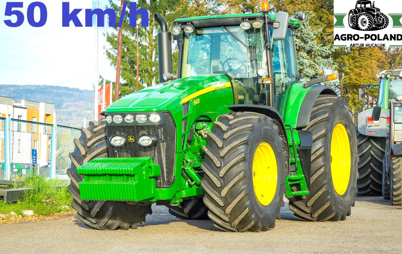 JOHN DEERE 8430 - 2008 ROK - 50 km/h 11.206 h - Tractor: foto 1 JOHN DEERE 8430 - 2008 ROK - 50 km/h 11.206 h - Tractor: foto 1