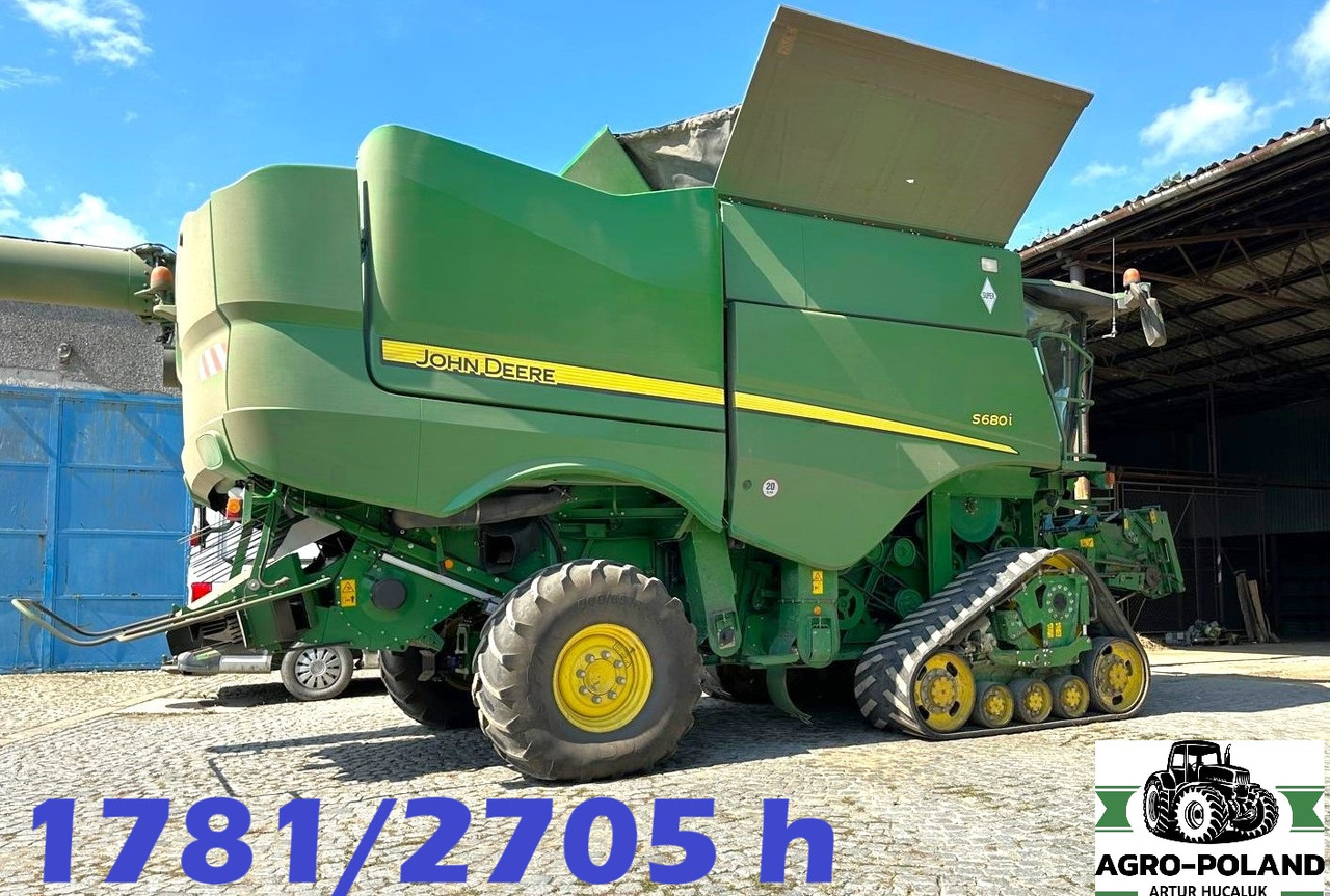 JOHN DEERE S 680 i - 1781/2705 h - 2014 ROK - 9,15 M - Z NIEMIEC - Cosechadora de granos: foto 1 JOHN DEERE S 680 i - 1781/2705 h - 2014 ROK - 9,15 M - Z NIEMIEC - Cosechadora de granos: foto 1