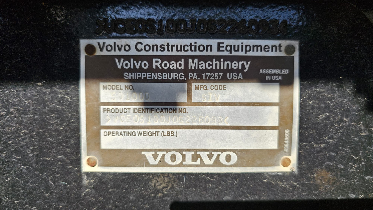 VOLVO SD100D - Rodillo: foto 3 VOLVO SD100D - Rodillo: foto 3