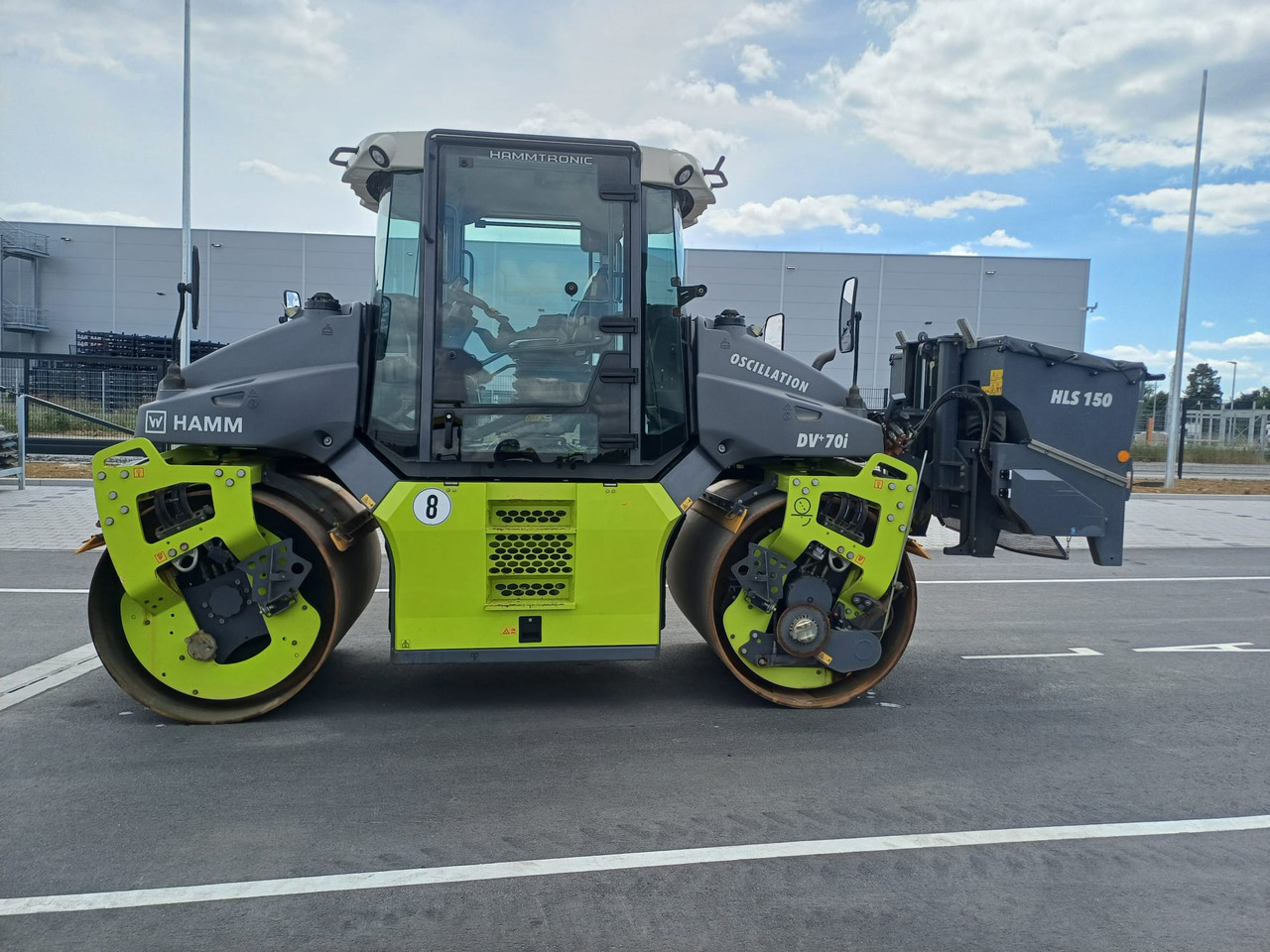 HAMM DV+ 70i VO-S - Apisonadora de asfalto: foto 1 HAMM DV+ 70i VO-S - Apisonadora de asfalto: foto 1