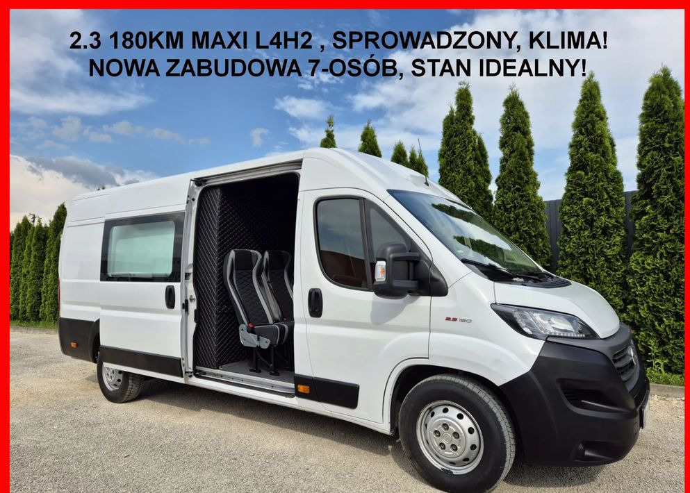 Fiat Ducato 2.3 180KM Maxi Nowa Zabudowa Dubel - Furgoneta combi: foto 1 Fiat Ducato 2.3 180KM Maxi Nowa Zabudowa Dubel - Furgoneta combi: foto 1