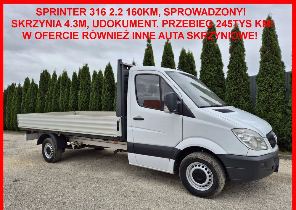 Mercedes-Benz 316CDI 2.2 160KM - Furgoneta caja abierta: foto 1 Mercedes-Benz 316CDI 2.2 160KM - Furgoneta caja abierta: foto 1