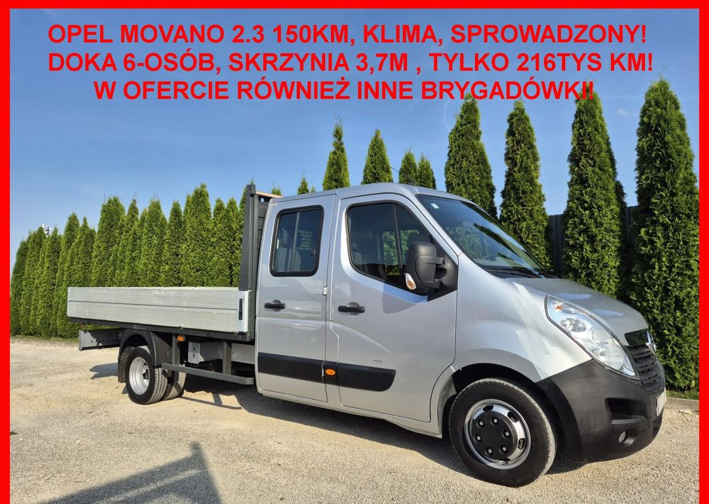 Opel Movano 2.3 150KM Dubel Kabina - Furgoneta combi: foto 1 Opel Movano 2.3 150KM Dubel Kabina - Furgoneta combi: foto 1