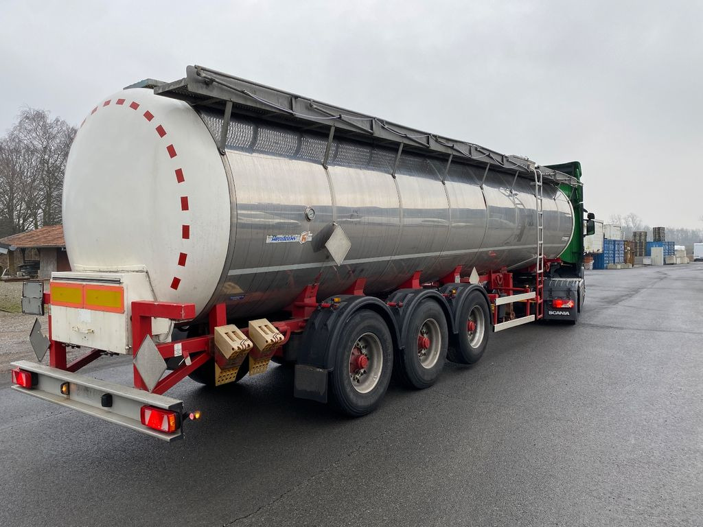 Hendricks Chemie L4BH/26.000 l 1 Kammer/ Chassis:Krause - Semirremolque cisterna: foto 2 Hendricks Chemie L4BH/26.000 l 1 Kammer/ Chassis:Krause - Semirremolque cisterna: foto 2