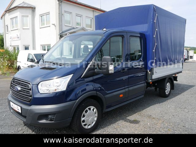 Ford Transit 350 L3 HA DoKa 7-Si. Pr.-Plane Klima AHK - Furgoneta con lona: foto 1 Ford Transit 350 L3 HA DoKa 7-Si. Pr.-Plane Klima AHK - Furgoneta con lona: foto 1