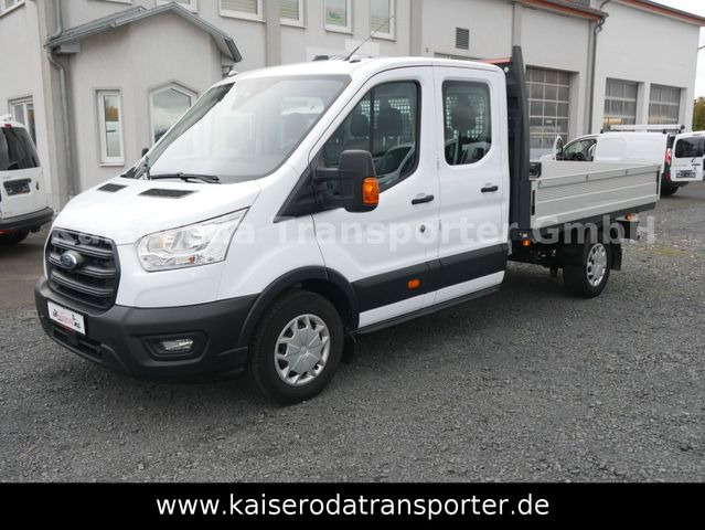 Ford Transit FT 350 L3 VA Pritsche DoKa Klima AHK - Furgoneta caja abierta: foto 1 Ford Transit FT 350 L3 VA Pritsche DoKa Klima AHK - Furgoneta caja abierta: foto 1