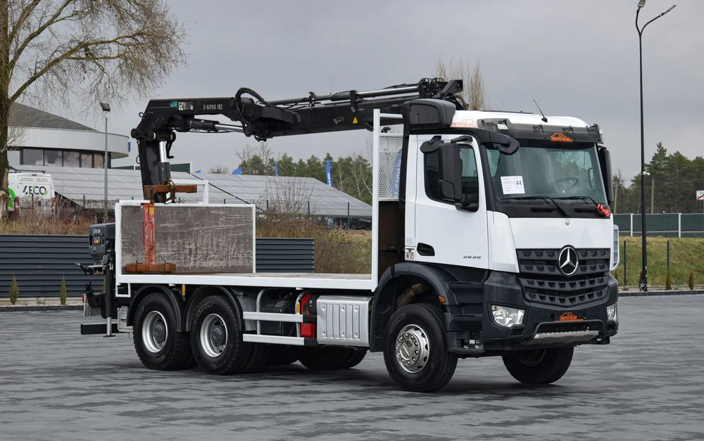 Mercedes-Benz AROCS 2636 / 6x4 / HIAB X-HIPRO 192 E-3 / WYSUW x3 / ROTATOR / STEROWANIE RADIOWE / UDT / PODPORY HYDRAULICZNE / AUTOMAT / KAMERA COFANIA / NISKI PRZEBIEG / SPROWADZONY - Camión caja abierta, Camión grúa: foto 3 Mercedes-Benz AROCS 2636 / 6x4 / HIAB X-HIPRO 192 E-3 / WYSUW x3 / ROTATOR / STEROWANIE RADIOWE / UDT / PODPORY HYDRAULICZNE / AUTOMAT / KAMERA COFANIA / NISKI PRZEBIEG / SPROWADZONY - Camión caja abierta, Camión grúa: foto 3