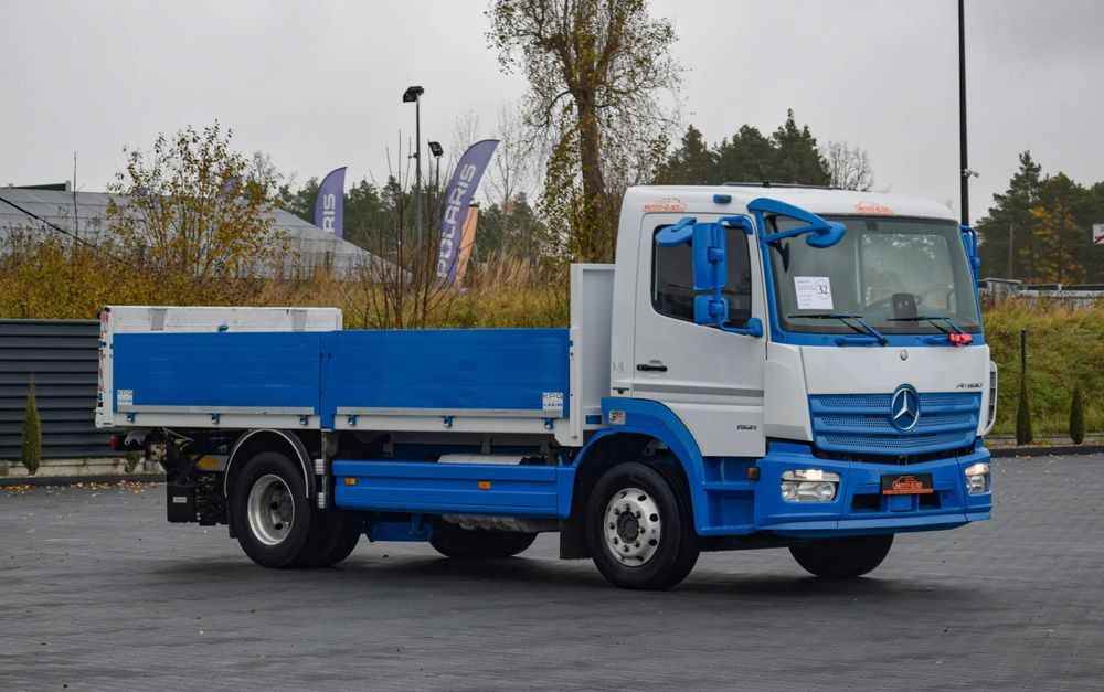 Mercedes-Benz ATEGO 1521 / EURO 6 / SKRZYNIA 5 M / WINDA ANTEO / PODUSZKI NA TYLNEJ OSI / KLIMA / TEMPOMAT / ALUFELGI / SERWISOWANY / SPROWADZONY - Camión caja abierta: foto 3 Mercedes-Benz ATEGO 1521 / EURO 6 / SKRZYNIA 5 M / WINDA ANTEO / PODUSZKI NA TYLNEJ OSI / KLIMA / TEMPOMAT / ALUFELGI / SERWISOWANY / SPROWADZONY - Camión caja abierta: foto 3