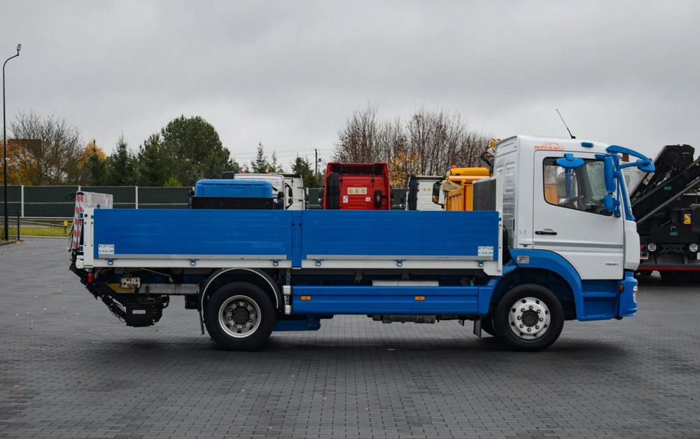 Mercedes-Benz ATEGO 1521 / EURO 6 / SKRZYNIA 5 M / WINDA ANTEO / PODUSZKI NA TYLNEJ OSI / KLIMA / TEMPOMAT / ALUFELGI / SERWISOWANY / SPROWADZONY - Camión caja abierta: foto 4 Mercedes-Benz ATEGO 1521 / EURO 6 / SKRZYNIA 5 M / WINDA ANTEO / PODUSZKI NA TYLNEJ OSI / KLIMA / TEMPOMAT / ALUFELGI / SERWISOWANY / SPROWADZONY - Camión caja abierta: foto 4