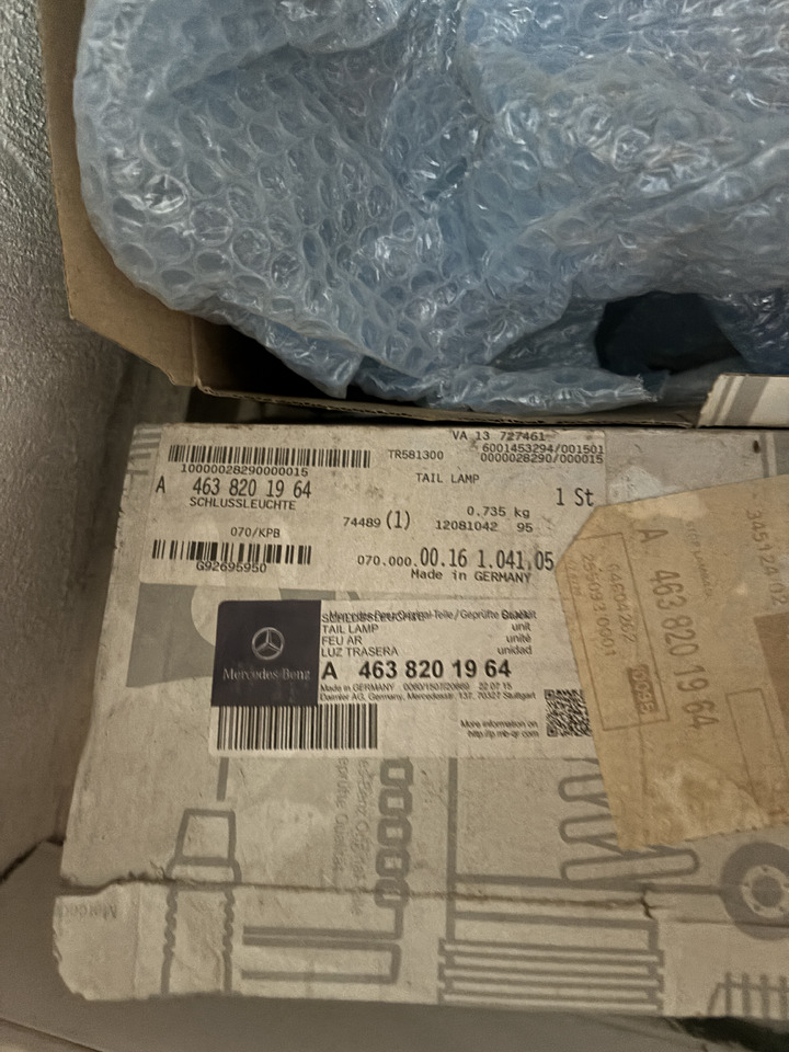 MERCEDES-BENZ G W463 G SERIES TAIL LIGHT - Luz trasera: foto 4 MERCEDES-BENZ G W463 G SERIES TAIL LIGHT - Luz trasera: foto 4