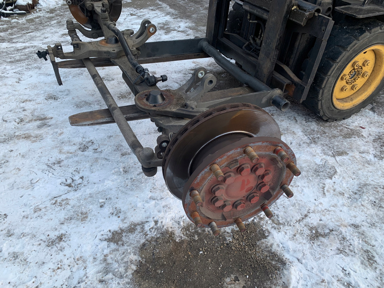 OŚ PRZEDNIA MERCEDES ACTROS MP4 ANTOS F-8.0/C22.5 - Eje delantero para Camión: foto 3 OŚ PRZEDNIA MERCEDES ACTROS MP4 ANTOS F-8.0/C22.5 - Eje delantero para Camión: foto 3