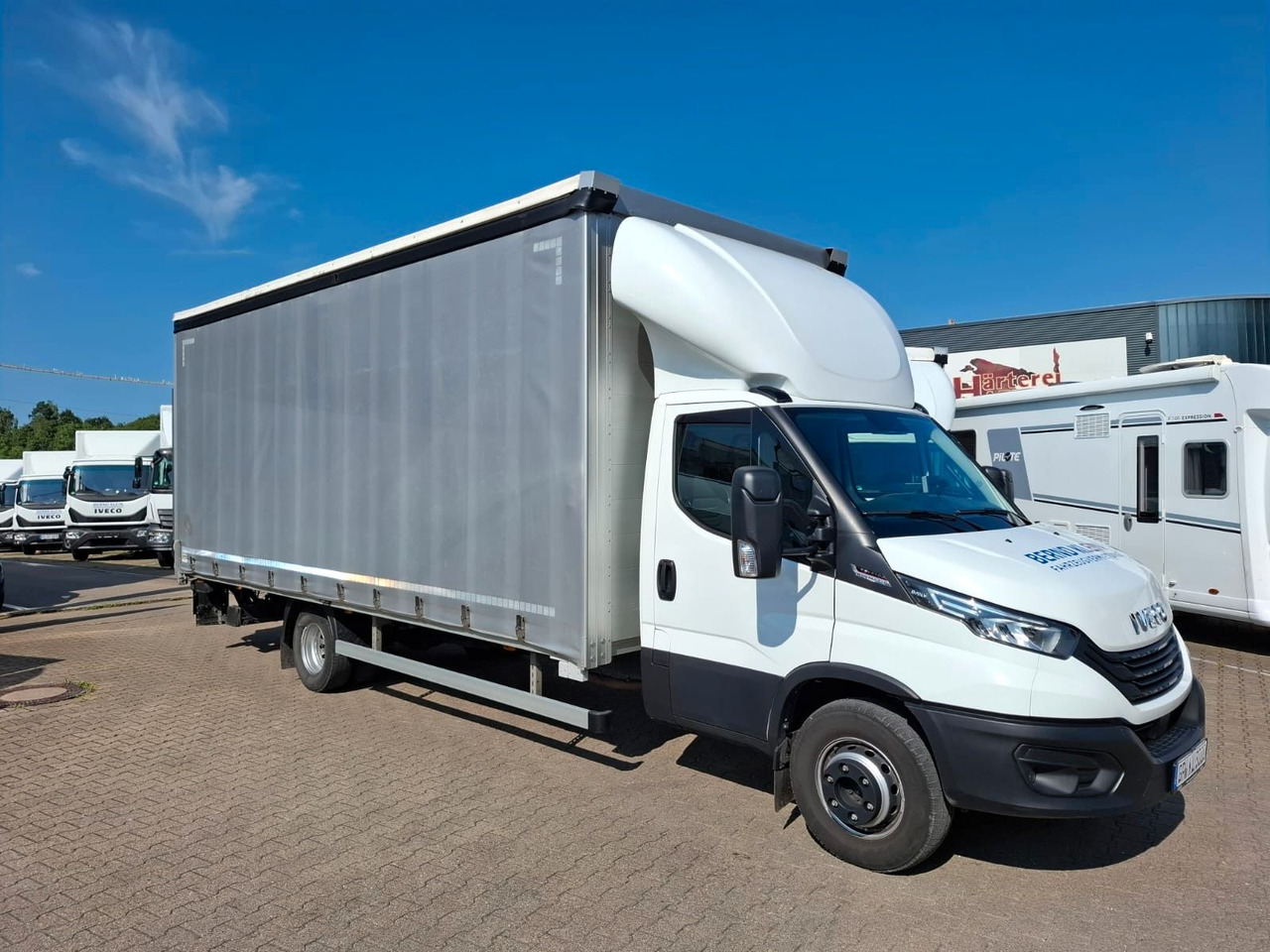 Iveco 72-210P/A8,Luft,HiMatic,LBW,Schiebepl., - Furgoneta con lona: foto 2 Iveco 72-210P/A8,Luft,HiMatic,LBW,Schiebepl., - Furgoneta con lona: foto 2
