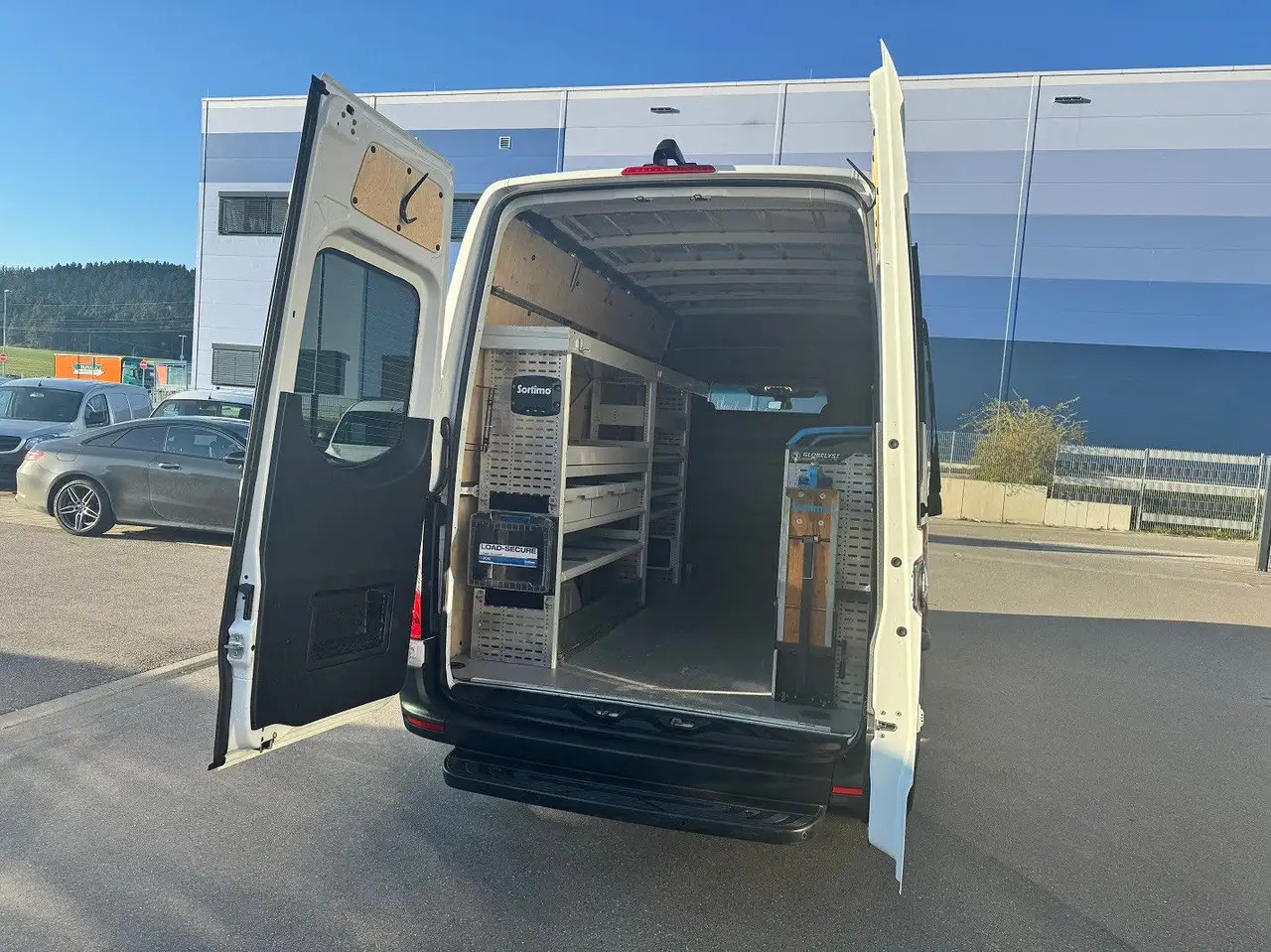 Furgón Mercedes-Benz Sprinter 316 CDI Lang Hoch Klima LED MBUX: foto 7