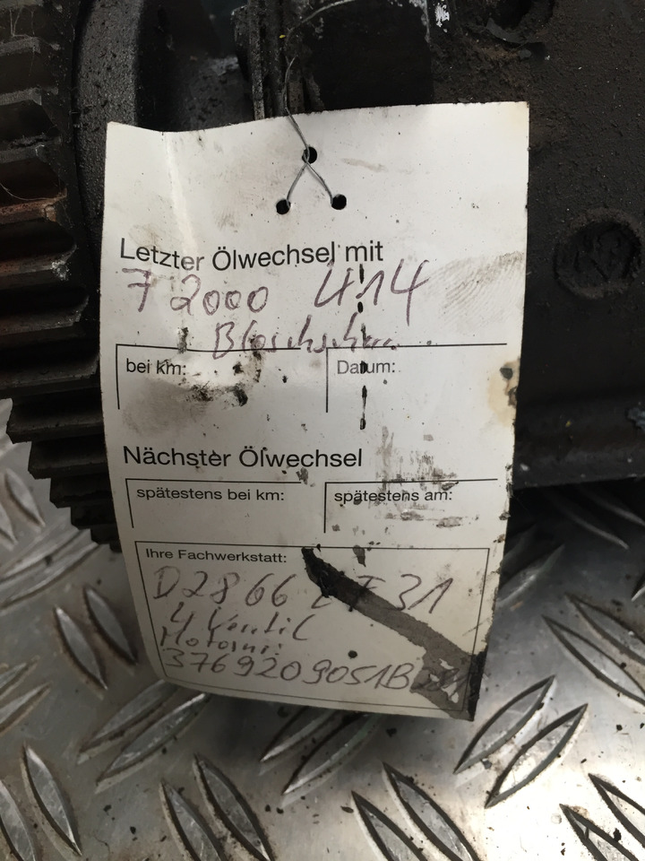 Bomba de combustible para Camión Gebrauchte Einspritzpumpe MAN TGA D 2866, LF31, 6 Zylinder: foto 6 Bomba de combustible para Camión Gebrauchte Einspritzpumpe MAN TGA D 2866, LF31, 6 Zylinder: foto 6