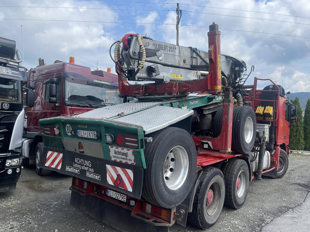 Camión forestal, Camión grúa HUTTNER: foto 7 Camión forestal, Camión grúa HUTTNER: foto 7