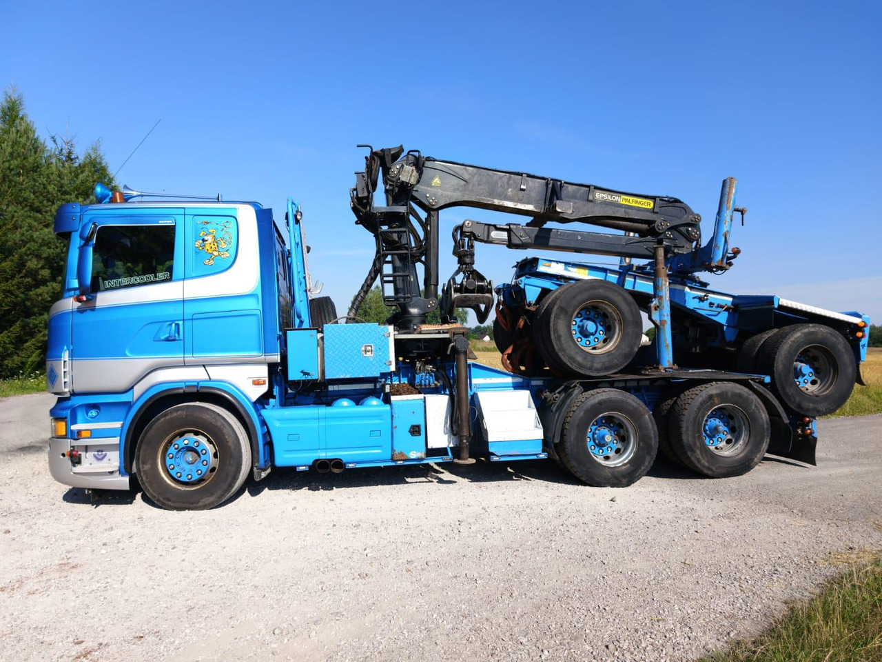 Camión forestal, Camión grúa SCANIA R620 V8: foto 11 Camión forestal, Camión grúa SCANIA R620 V8: foto 11