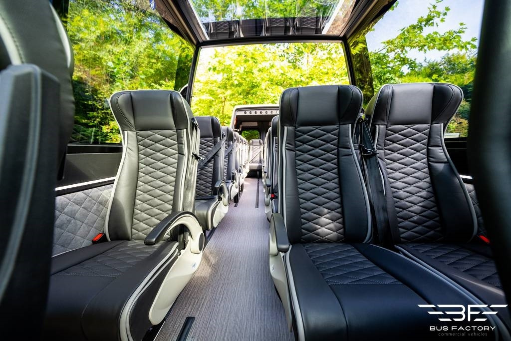 Minibús, Furgoneta de pasajeros Mercedes-Benz Sprinter 519 XXL, Cabrio 23+1 !! Full Panoramic !!: foto 11