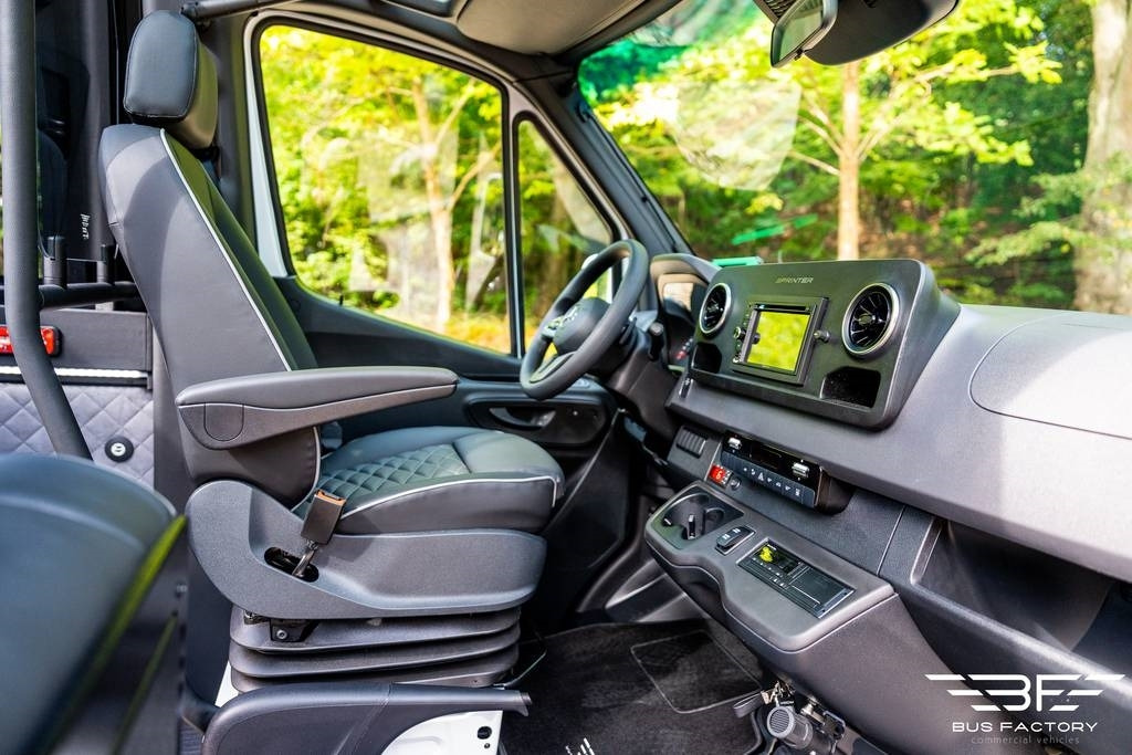 Minibús, Furgoneta de pasajeros Mercedes-Benz Sprinter 519 XXL, Cabrio 23+1 !! Full Panoramic !!: foto 8