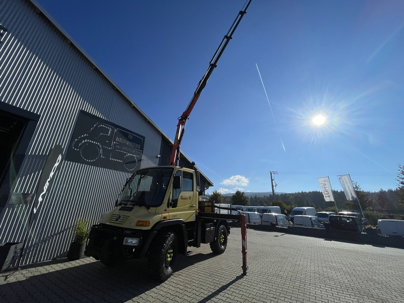 Unimog Unimog U300 mit Mega Kran , erst 28 Tkm - Camión grúa: foto 5 Unimog Unimog U300 mit Mega Kran , erst 28 Tkm - Camión grúa: foto 5